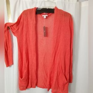 NWT J. Jill Open-Front Cardigan